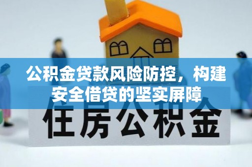 玉龙公积金贷款风险防控，构建安全借贷的坚实屏障