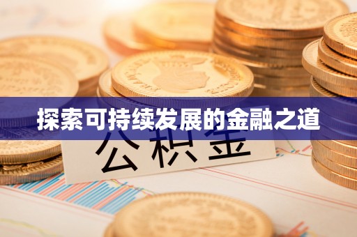 玉龙探索可持续发展的金融之道