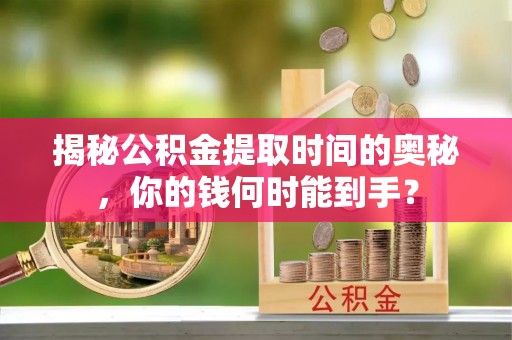 玉龙揭秘公积金提取时间的奥秘，你的钱何时能到手？