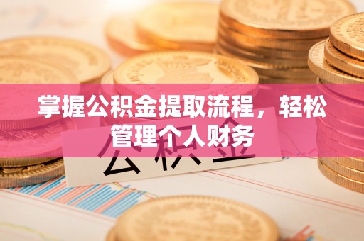 玉龙掌握公积金提取流程，轻松管理个人财务