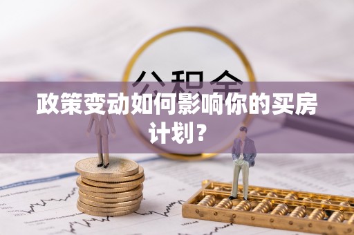 玉龙政策变动如何影响你的买房计划？