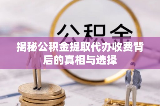 玉龙揭秘公积金提取代办收费背后的真相与选择