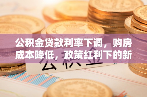 玉龙公积金贷款利率下调，购房成本降低，政策红利下的新机遇