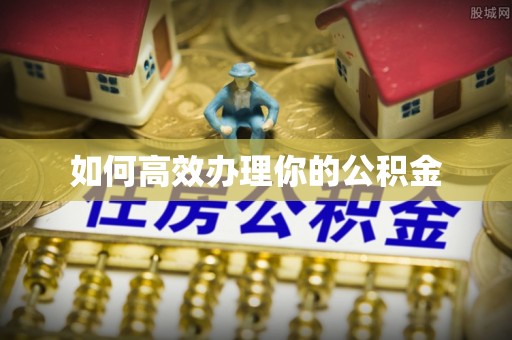 玉龙如何高效办理你的公积金