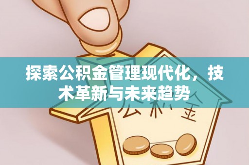 玉龙探索公积金管理现代化，技术革新与未来趋势