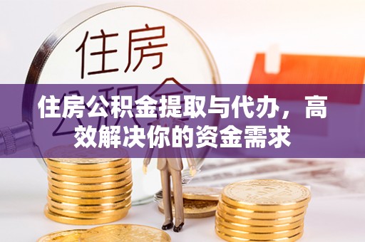 玉龙住房公积金提取与代办，高效解决你的资金需求
