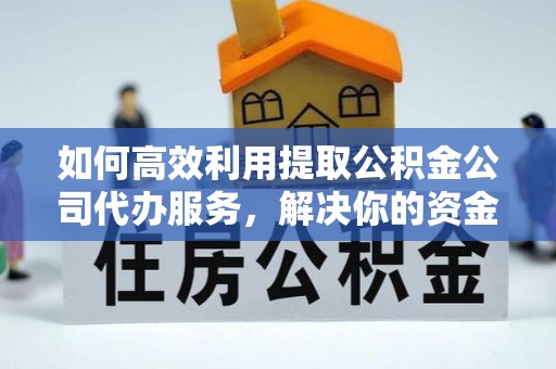 玉龙如何高效利用提取公积金公司代办服务，解决你的资金难题