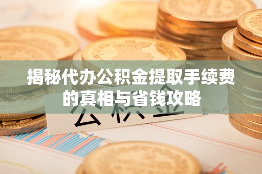 玉龙揭秘代办公积金提取手续费的真相与省钱攻略
