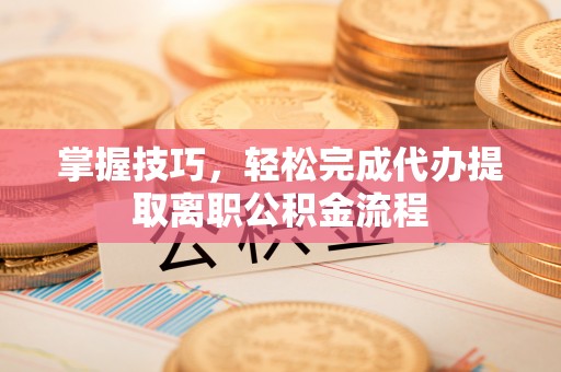 玉龙掌握技巧，轻松完成代办提取离职公积金流程