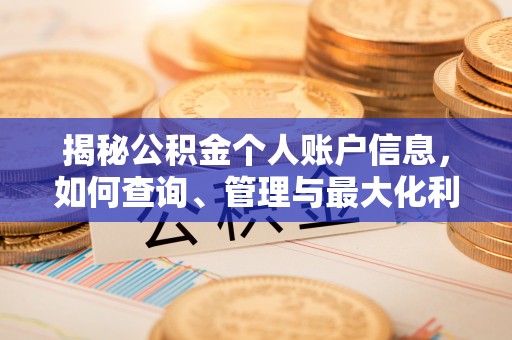 玉龙揭秘公积金个人账户信息，如何查询、管理与最大化利用