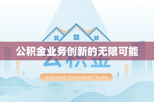玉龙公积金业务创新的无限可能