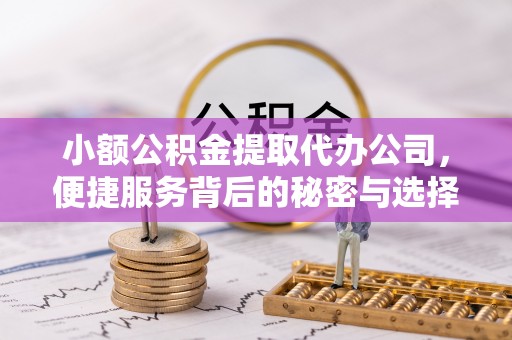 玉龙小额公积金提取代办公司，便捷服务背后的秘密与选择指南