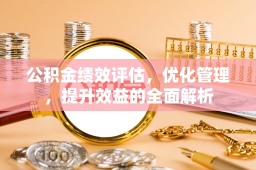 玉龙公积金绩效评估，优化管理，提升效益的全面解析
