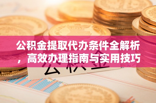 玉龙公积金提取代办条件全解析，高效办理指南与实用技巧