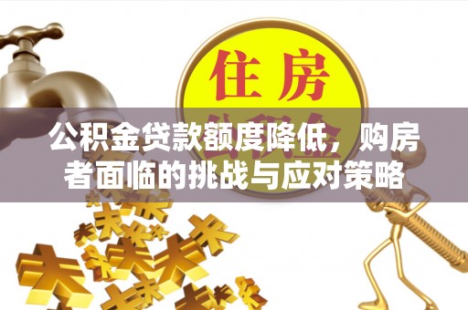 玉龙公积金贷款额度降低，购房者面临的挑战与应对策略