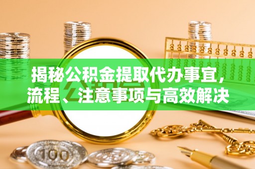 玉龙揭秘公积金提取代办事宜，流程、注意事项与高效解决方案