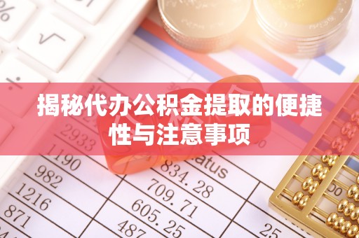 玉龙揭秘代办公积金提取的便捷性与注意事项