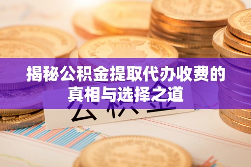 玉龙揭秘公积金提取代办收费的真相与选择之道