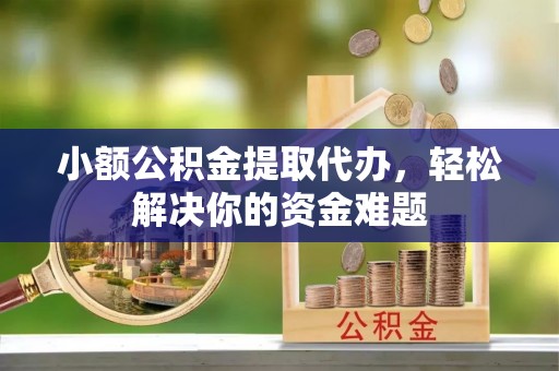 玉龙小额公积金提取代办，轻松解决你的资金难题