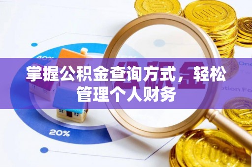 玉龙掌握公积金查询方式，轻松管理个人财务