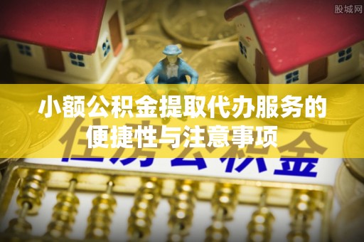 玉龙小额公积金提取代办服务的便捷性与注意事项