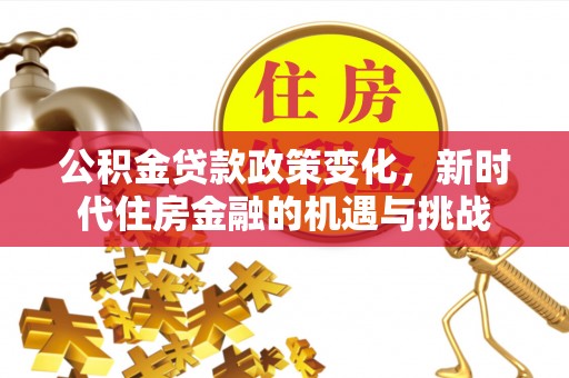 玉龙公积金贷款政策变化，新时代住房金融的机遇与挑战