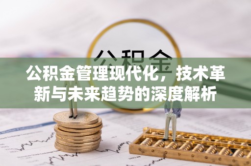 玉龙公积金管理现代化，技术革新与未来趋势的深度解析